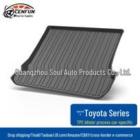 TPE Bagažinės Kilimėlis Toyota Prado, Land Cruiser, Yaris, X Yizhi, WIGO – Apsauga nuo Susidūrimo Bulk: 20 Sets Minimum juoda