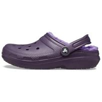 Crocs Šilti Lengvi Patogūs Apvalus Pirštas Įslystami Mediniai Klumpės Moteriški Avalynė Gilios Iriso Violetinės 203591-5AS 36-37