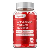 Obuolių acto gumyčių sudėtyje yra folio rūgšties ir vitamino B12, kurie yra naudingi žarnyno sveikatai, skatina virškinimą ir stiprina imunitetą. 100