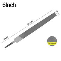 Wear-resistant Steel Flat Saw File 6/8/10/12/14 Inch Middle Tooth Hand File Grinding Flat Sharpener Wood