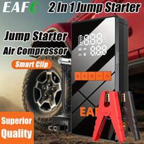 EAFC 2 IN 1 Jump Starter with Air Compressor, Emergency Starting Power Supply with 150PSI Air Pump