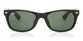 Ray Ban Rb2132f New Wayfarer Asian Fit 901 Unisex Sunglasses Black/58