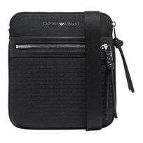 Emporio Armani Letter Combination Jacquard Crossbody Bag Unisex bags Black EM005400-AF14637-UC001 Basic Set (Bag+Dust Bag)