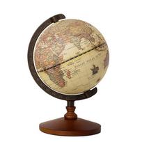Naujas 22cm Pasaulio Gaublys Žemės Žemėlapis Anglų Kalba Retro Medinis Pagrindas Žemės Prietaisas Geografijos Švietimo Gaublys Stalo Dekoracija Baldas