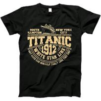 Rms Titanic 1912 White Star Line Vintage Maiden Voyage T-Shirt T-Shirt, Tanktop, Long Sleeve, Sweatshirt, Hoodie for Men, Women, Kids S juoda