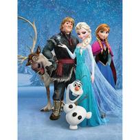 Disney deimantinės tapybos rinkinys „Frozen“ personažai, ledas ir sniegas tema, miela „pasidaryk pats“ kalnų krištolo mozaika, kryželiu siuvinėjimo rinkinys - siuvinėjimo dovana namų dekoravimui Round 20x30cm black