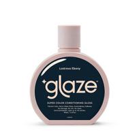 Glazūra Super plaukų blizgesiui natūraliems juodiems plaukams, sodriai mėlynai juodas efektas, 6,4 fl oz - Blizgantis ebano mėlynas - Juodas
