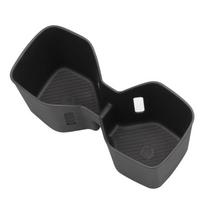 TPE Armrest Cup Holder with Storage Box Strong Car Interior Organizer Accessories Quick Install Rear Cup Holder for Car 1