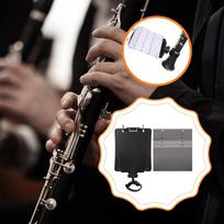 Instrument Sheet Holder Marching Band Clarinet Lyre Rack Studio Music Stand for