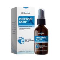 Pure Body papildomas nano dydžio ceolito purškalas Natūrali kasdienė detoksikacija moterims, vyrams Kelionėms draugiška kūno priežiūra Gaivumas, 1 vnt.