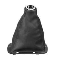 Automobilis Pu odinis pavarų rankenėlės dangtelis, perjungimo batai, atsparus dulkėms, skirtas Toyota Avensis T250 MK2 II 2002 2003 2004 2005 2006 - 2009 m. juoda