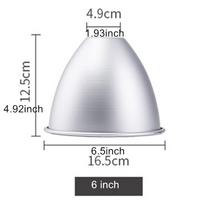 Aliumininė lėlės torto forma Dolly JHSHJVarden keptuvė Lėlės suknelės torto skarda 4/6/7/8 colio torto dekoravimo reikmenys forma Helovino forma
