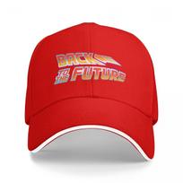 Unisex Baseball Hats Back To The Future Movie Logo Outdoor Streetwear Summer Sports Baseball Caps Hip Hop Cap Casquette Hats One Size