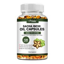 Sacha Inchi aliejus 600 mg - Palaiko smegenų ir odos sveikatą, anti-senėjimo, priešuždegiminis 120