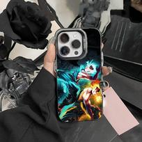 Katsuki Bakugo Hero Academia Phone Case For iPhone17, 16,15,14,13,12 Pro Max Black Candy Matte Shockproof Cover iPhone17promax