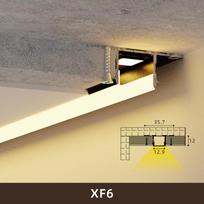 Oeny XF6 Lubinis LED profilis su šešėlio tarpu