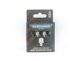Iron Warriors Dice set (stalo žaidimų kauliukai), 42-17