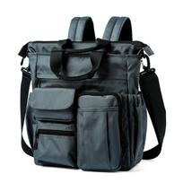 Daugiafunkcinis „Crossbody“ krepšys vyrams, važinėjantis kuprinė, didelės talpos žinučių krepšys vyrams verslo krepšys vyrams One Size pilka spalva