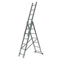 AW23089IP AWTOOLS aliumininės tridalės universalios kopėčios 3x9 / 150 kg