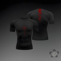 Vyriški kompresiniai marškinėliai Fitnesas Sportas Bėgimas Tight Gym Marškinėliai Sportinė Treniruotė Kultūrizmas Greitai išdžiūstantys marškinėliai vasarai S balta