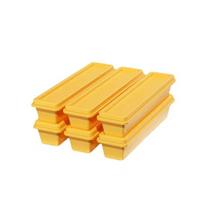 New Rectangle Ice Cube Trays with Storage Box Reusable Long Ice Stick Tray Easy Release Ice Cube Maker DIY Kitchen Bar