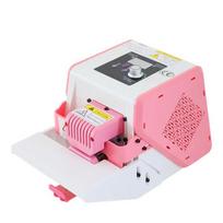 ZONESUN ZS-GLF1P Pusiau automatinė maisto aliuminio folijos maišelių nuolatinio kaitinimo volelinė plastiko maišelių sandarinimo mašina Fresh Pink 220 Voltage