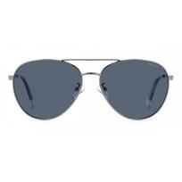 Polaroid Pld 4142 G S X Polarized 6lb C3 uniSeX SunGlaSSeS Ruthenium/60-14-145