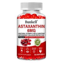 Astaxanthin 6 mg – Formula for healthy skin, supports brain health. 120 capsules. 120 Capsules
