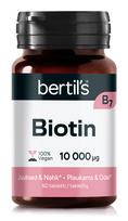 Bertil's Biotin 10000 mcg plaukams, tabletės N60