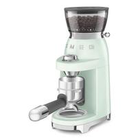 SMEG COFFEE GRINDER 50'STYLE PASTEL GREEN CGF03PGEU | 8017709355296 | 8017709355296