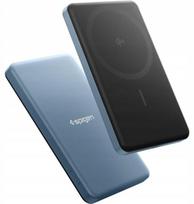 Atsarginis maitinimo šaltinis ("Power Bank") Powerbankas MagSafe 5000 mAh, Qi2 tamsiai mėlynas Spigen