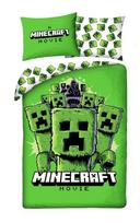 Vaikiškos patalynės komplektas Minecraft Zombies MNM-015BL, 140x200 cm, 2 dalių