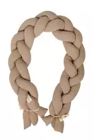 Pinta lovytės apsauga „Braid“ (muslinas), Beige, 200 cm TB00441