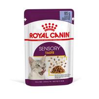 ROYAL CANIN Sensory Taste Chunks In Jelly - Drėgnas Pašaras Suaugusioms Katėms 12x85g