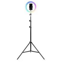 Havit ST7026 - tripod with RGB light ring, black ST7026