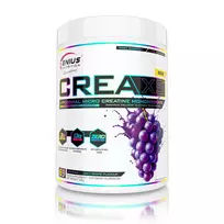CREA X5 Liposomal – kreatino monohidratas su liposomine technologija | Genius Nutrition (300 g / 69–68 porc.) - lychee-raspberry