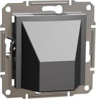 Cable outlet, without frame, anthracite, Asfora EPH5500171 | 3606481154880