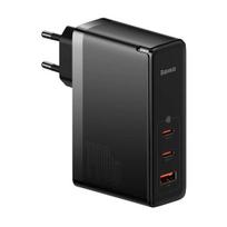 Baseus CCGP100201 GaN5 Pro greitoji įkroviklis USB + 2xUSB-C 140 W, Black | 958958478200 | 6932172610227