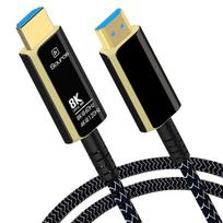 Kabel PremiumCord PremiumCord Ultra High Speed HDMI 2.1 optický fiber kabel 8K@60Hz,zlacené 20m | 296099327 | 8592220022938