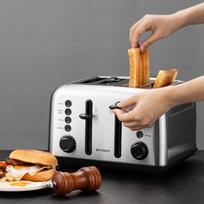 Tosteris BUYDEEM 4 riekelėms, modelis DT640E, spalva Stainless steel, ES | DT640E-SS/EU | 6950386607574