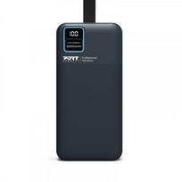 PORT CONNECT Išorinė USB-C baterija su integruota lempa | 30000 mAh | Blue | 907003 | 3567049070038
