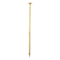 Medinių konstrukcijų varžtas su flanšine galvute, 6 mm x 200 mm, 100gb