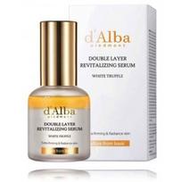 d'Alba White Truffle Double Layer Revitalizing Serum dvifazis atgaivinantis serumas veidui su baltaisiais triufeliais - 30 ml.