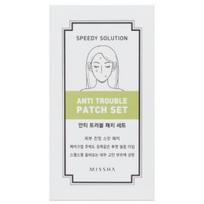 Missha Speedy Solution Anti Trouble Patch pleistrai nuo spuogų - Rinkinys