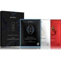 Korika Hydrating Sheet Masks Set veido kaukių rinkinys (3 x 20g.) - 3 x 20 g.
