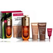 Clarins Visibly Firming Age-Defying Set rinkinys veidui (50 ml. serumas + 15 ml. kremas + 15 ml. kremas + 5 ml. koncentratas) - Rinkinys