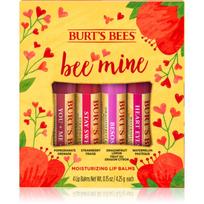 Burt’s Bees Bee Mine lūpų dažai su bičių vašku kvapas Pomegranate, Strawberry, Dragonfruit Lemon, Watermelon 4x4.25 g