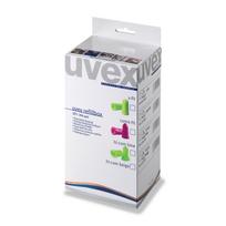 Ausų kištukai Uvex X-fit, įvairių spalvų, Universalus dydis, 300 vnt.