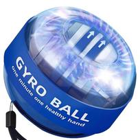 Riešo espanderis Thoms Gyro Ball LED, 7 cm, mėlyna sp.