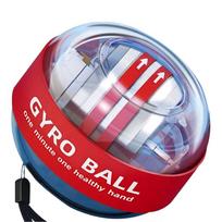 Riešo espanderis Thoms Gyro Ball LED, 7 cm, raudona sp.
